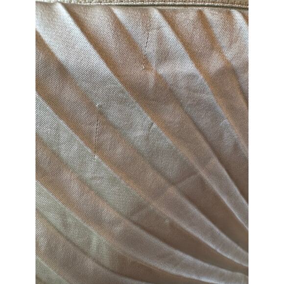 ALC pleated Layla evening dress gown Canary light green size 6/8 - Picture 10 of 13